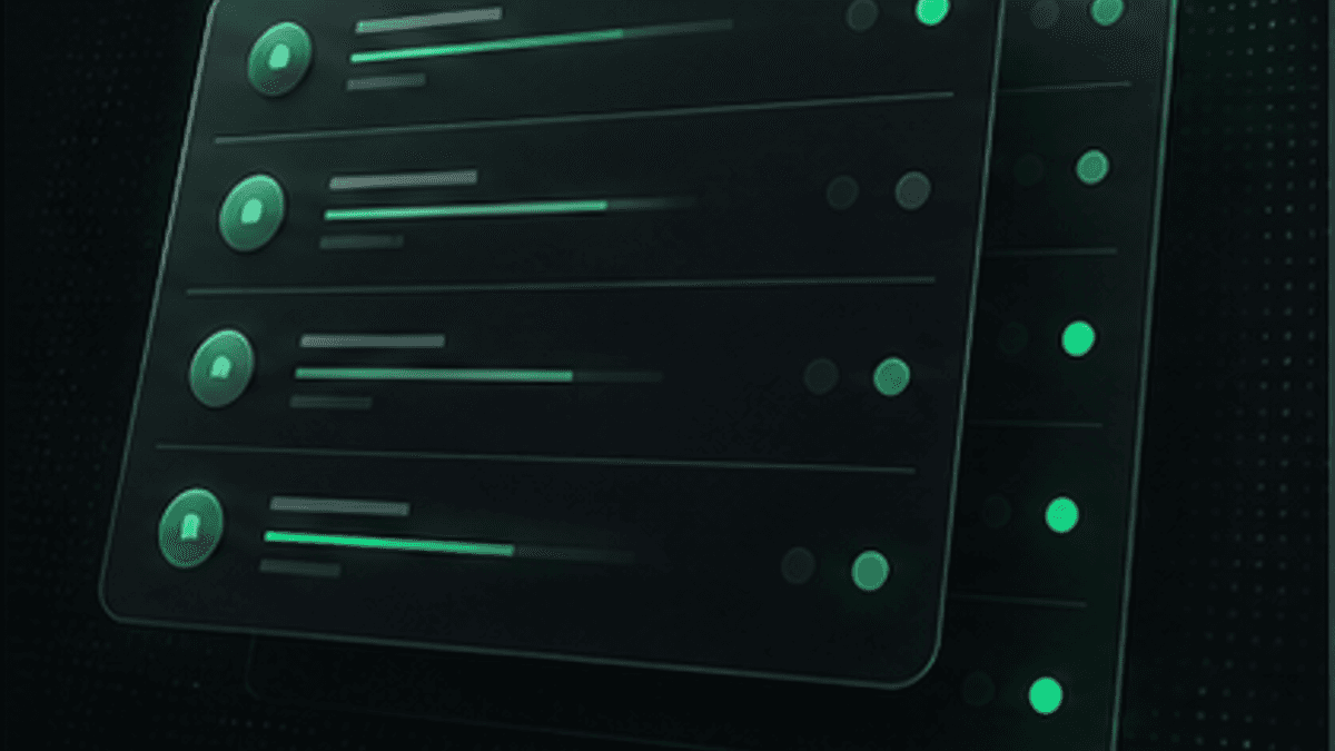 Abstract dark interface cover for sports betting fatigue.